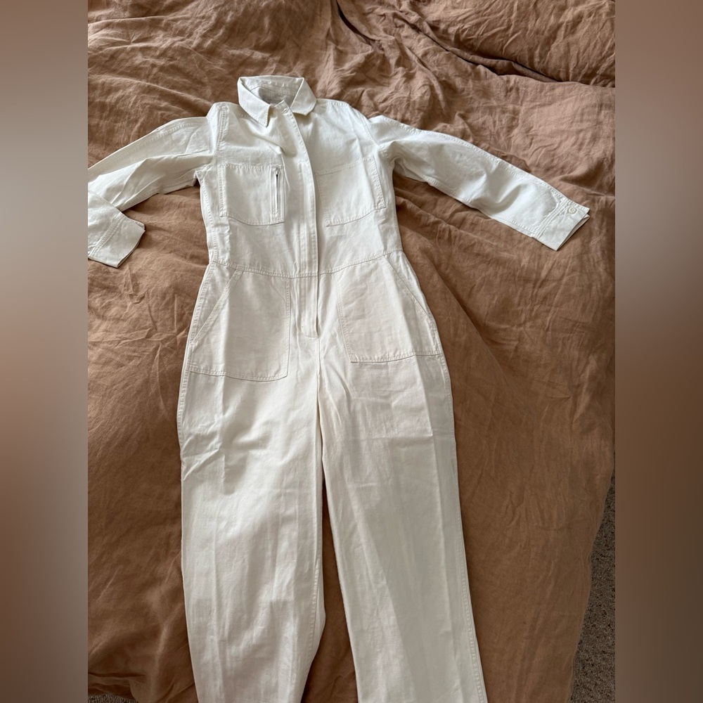 Outerknown White Jumpsuit V Similar to Horses Atelier